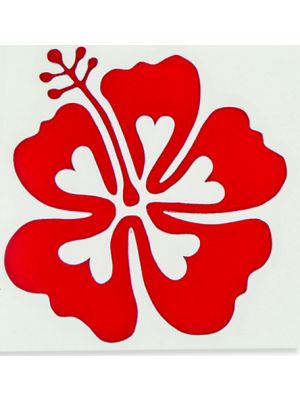 In Bloom Die Cut Sticker - Hibiscus #003