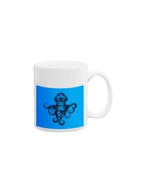 Coffee Mug - Blue Octopus