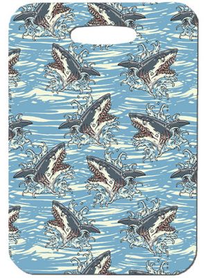 LUGGAGE TAGS - SHARK ATTACK
