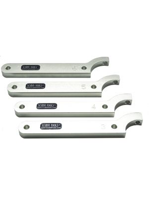 Hook Spanners With Interchangeable Pins