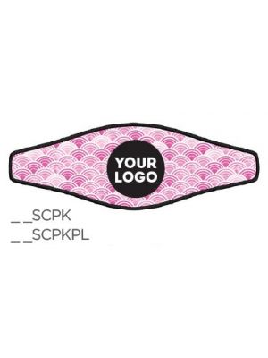 Picture Buckle Strap - Pink Scales w/Imprint
