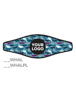 Picture Combo Strap - Whales w/Imprint