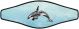 PICTURE SLAP STRAP - WATER COLOR ORCA